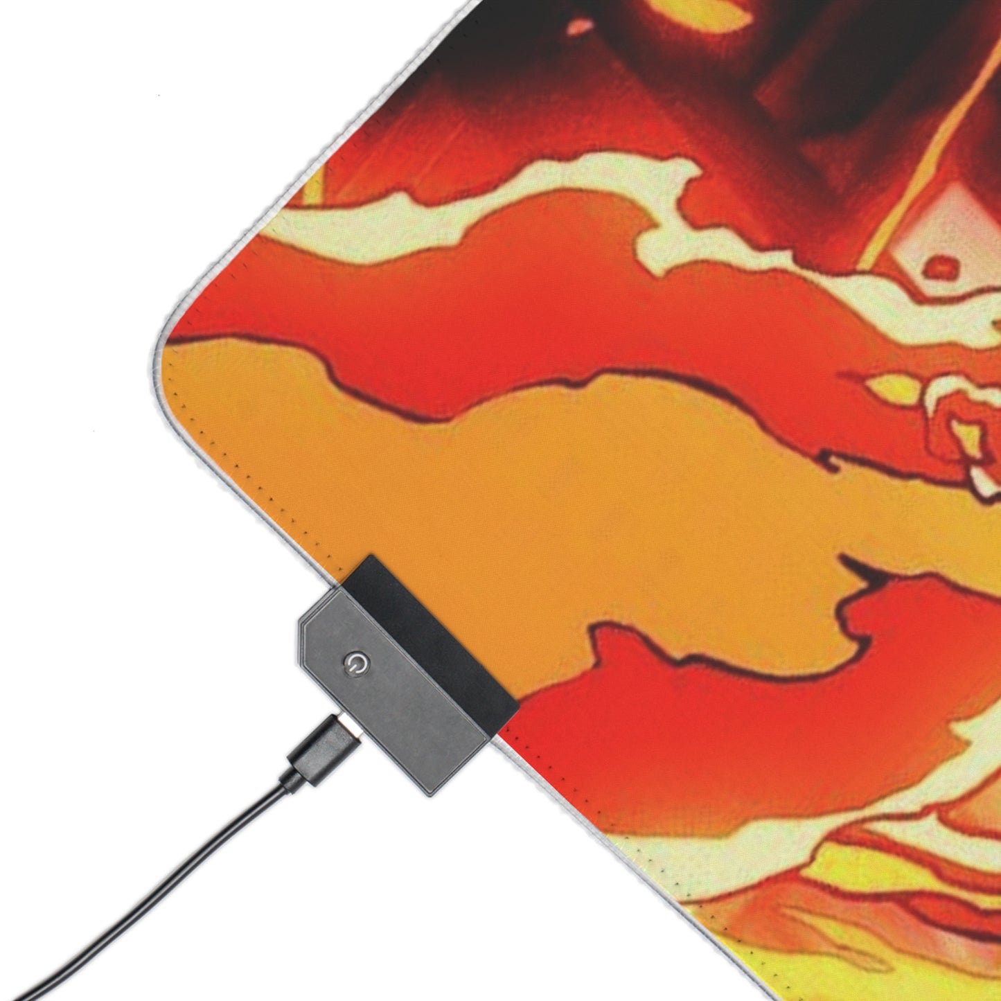 Kyojuro Rengoku LED Gaming Mouse Pad