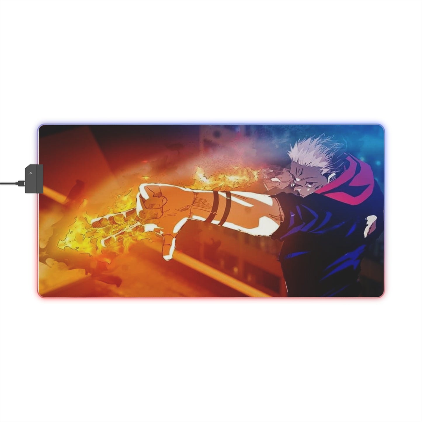 King of Curses LED Gaming Mouse Pad